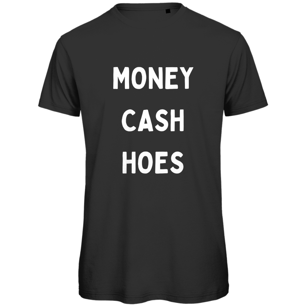 Herren Premium Bio T-Shirt Money, Cash, Hoes