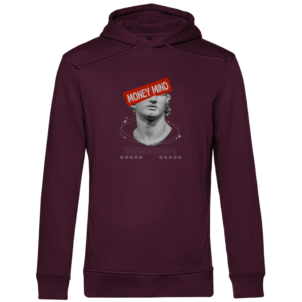 Herren Premium Bio Hoodie Money Mind