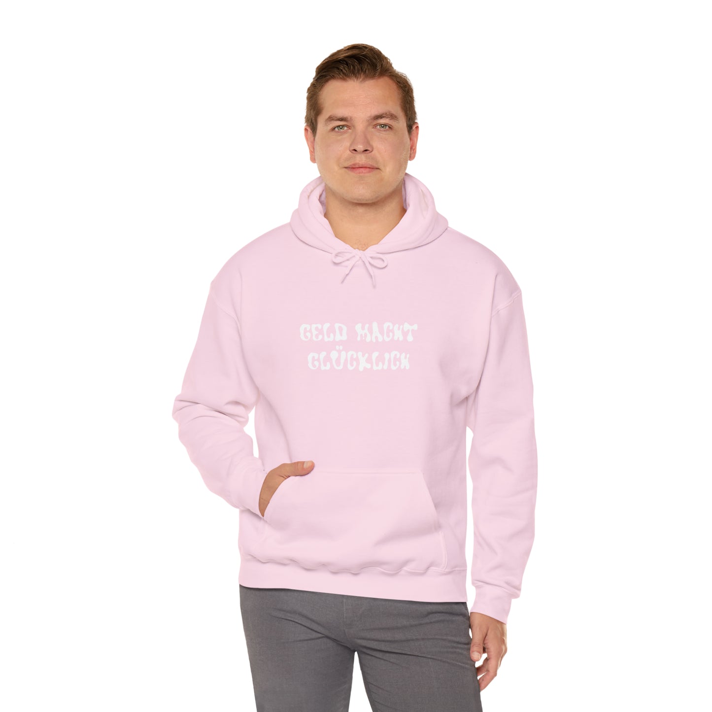 Geld macht glücklich | Hooded Sweatshirt - BWL.Breitseite