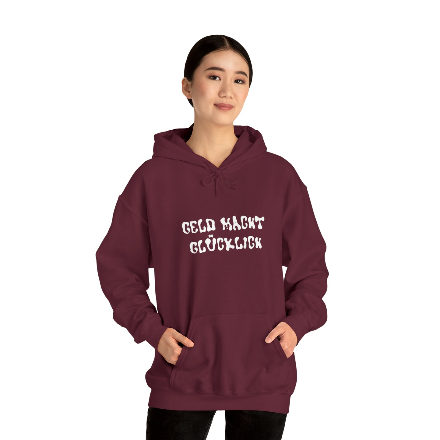 Geld macht glücklich | Hooded Sweatshirt - BWL.Breitseite