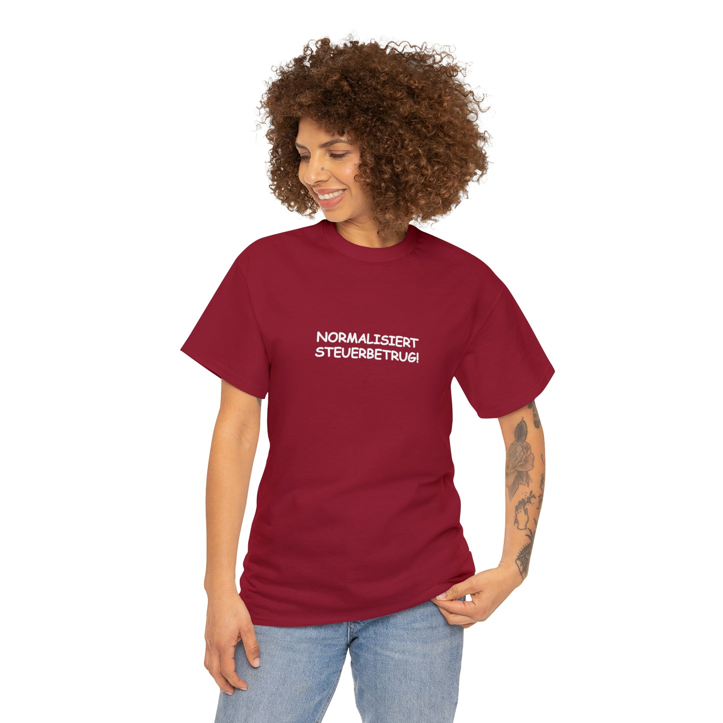 Normalisiert Steuerbetrug | Steuer Shirt