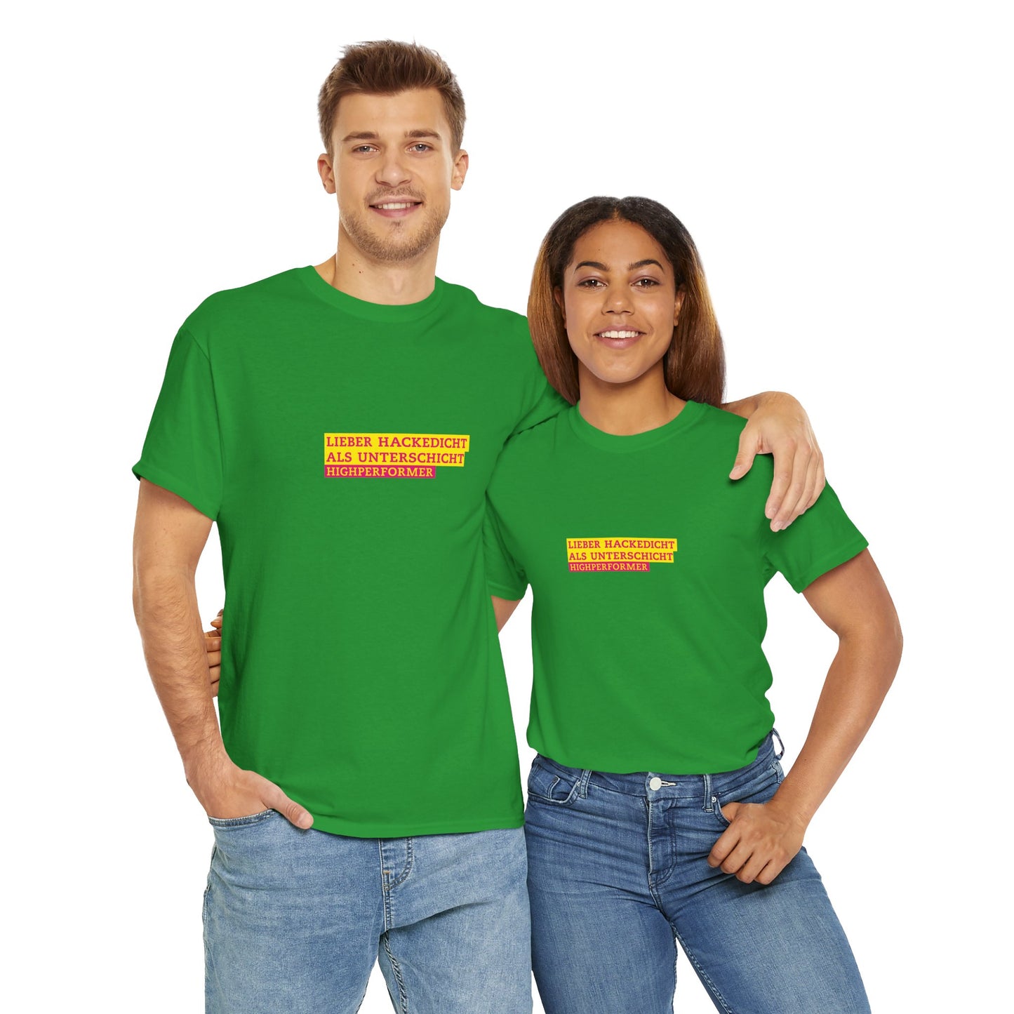 Lieber Hackedicht als Unterschicht | Highperformer Shirt