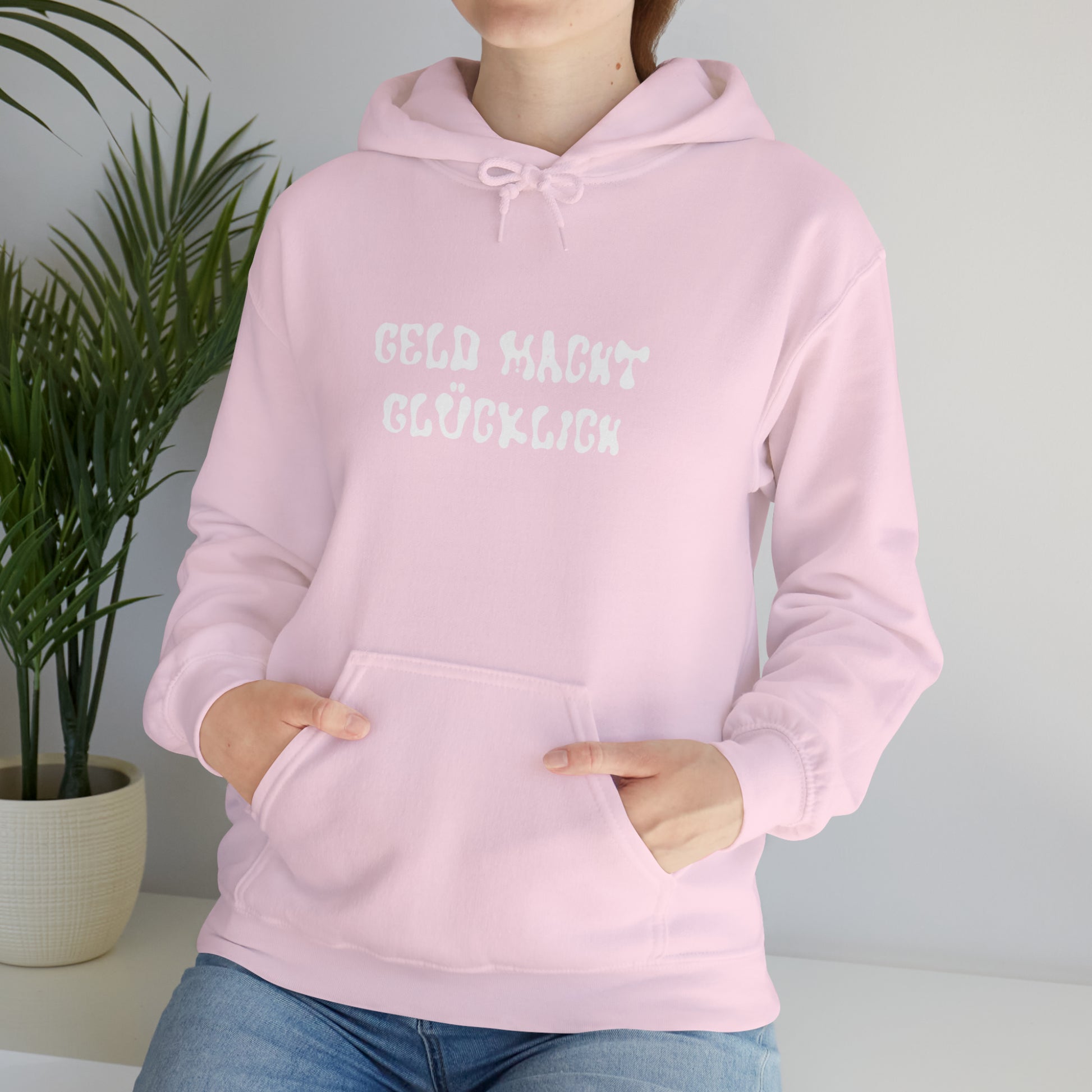 Geld macht glücklich | Hooded Sweatshirt - BWL.Breitseite