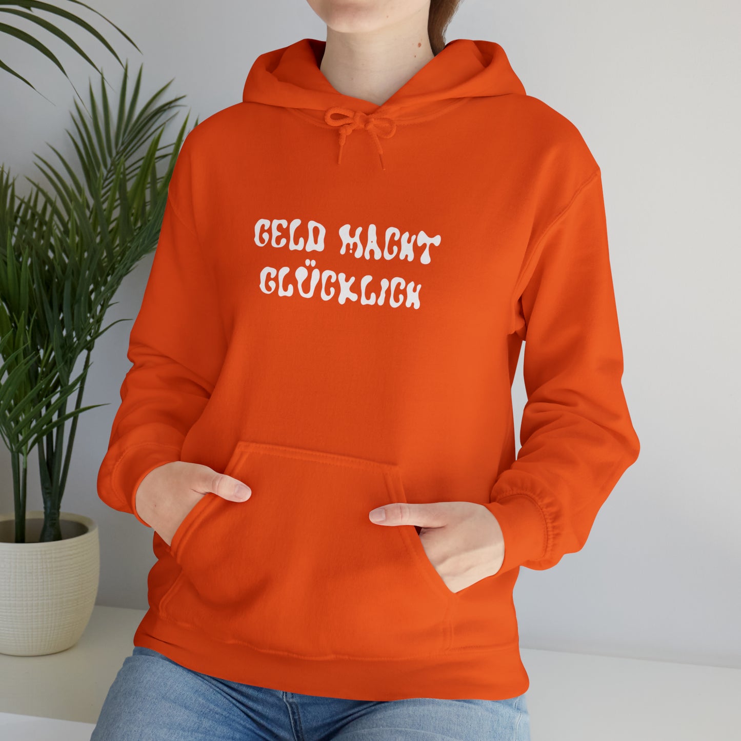 Geld macht glücklich | Hooded Sweatshirt - BWL.Breitseite