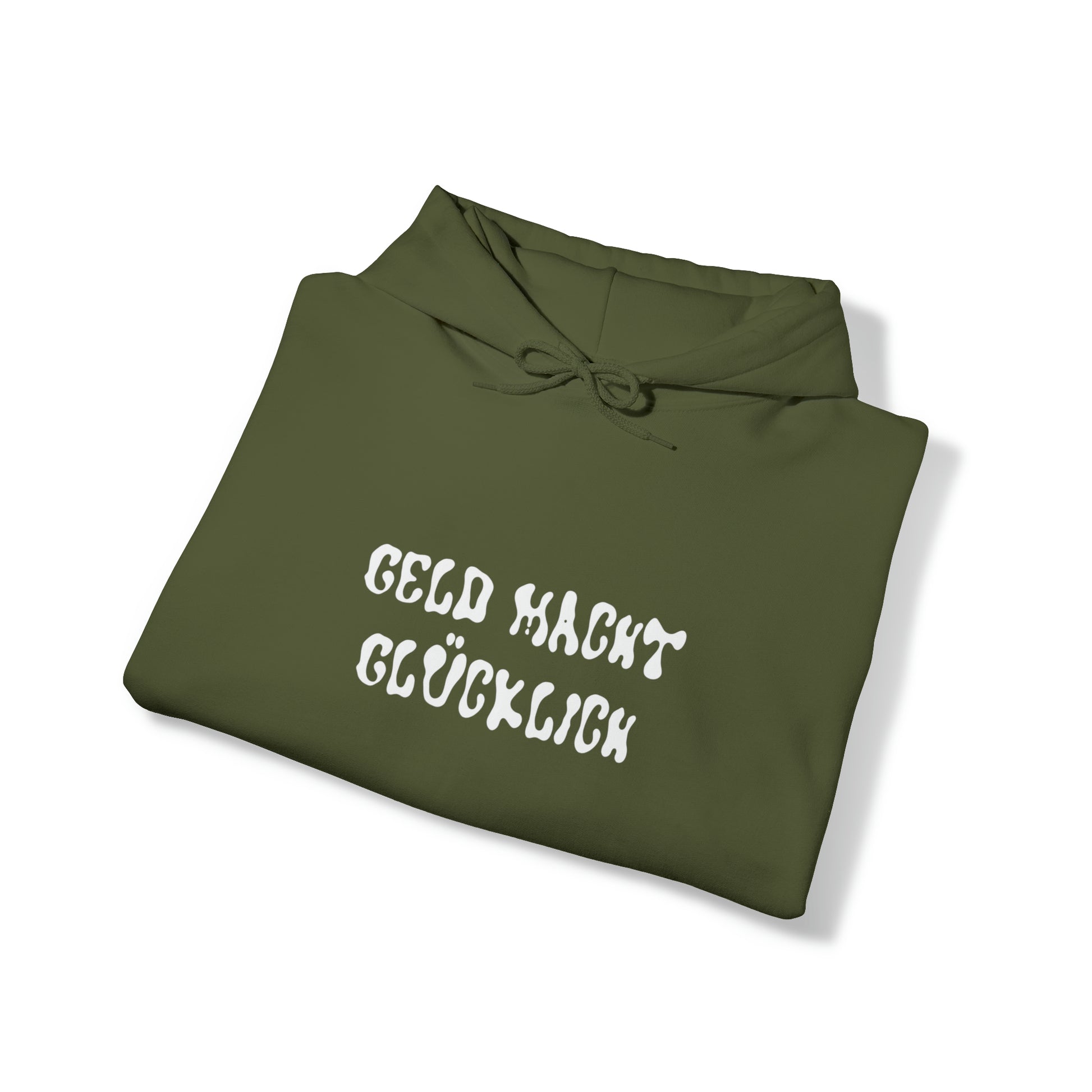 Geld macht glücklich | Hooded Sweatshirt - BWL.Breitseite