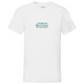 Herren Basic V-Neck T-Shirt Lehman Brothers