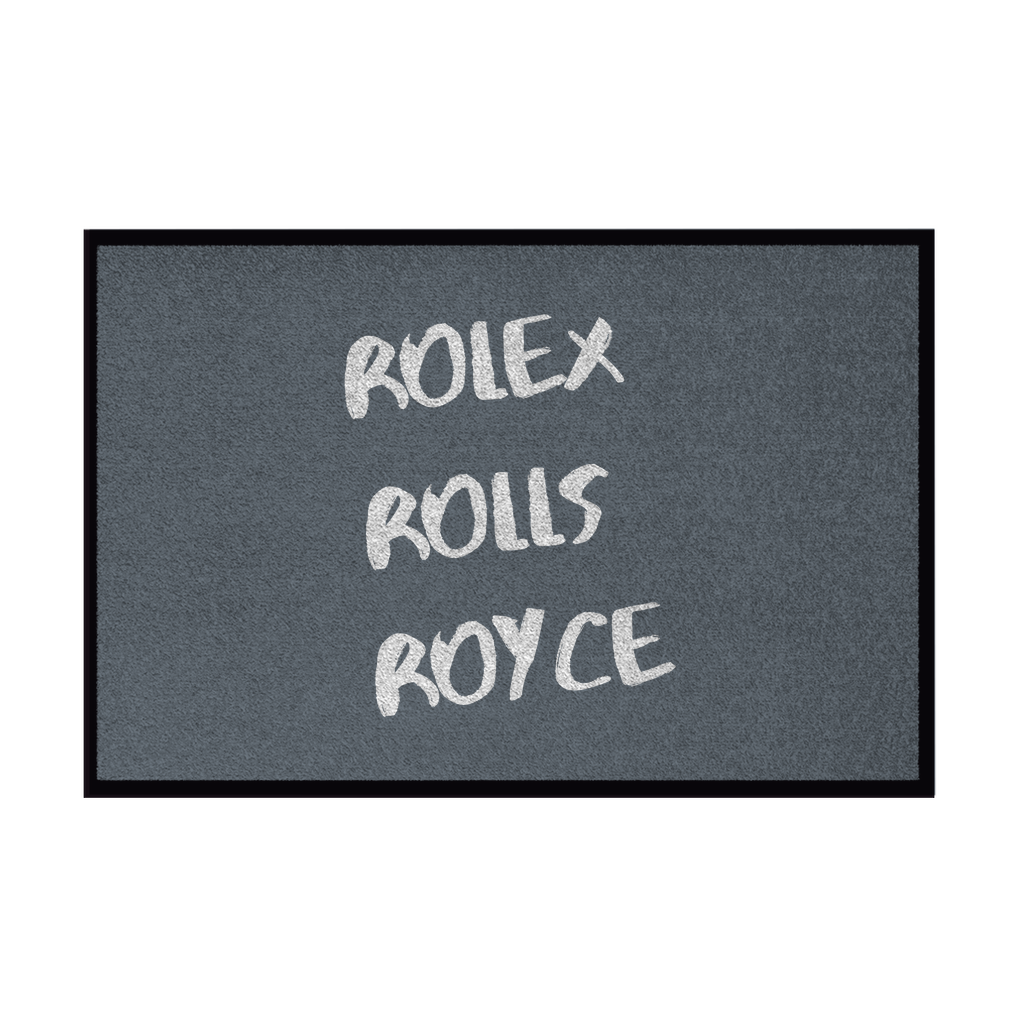 Fußmatte mit Gummirand Rolex Rolls Royce