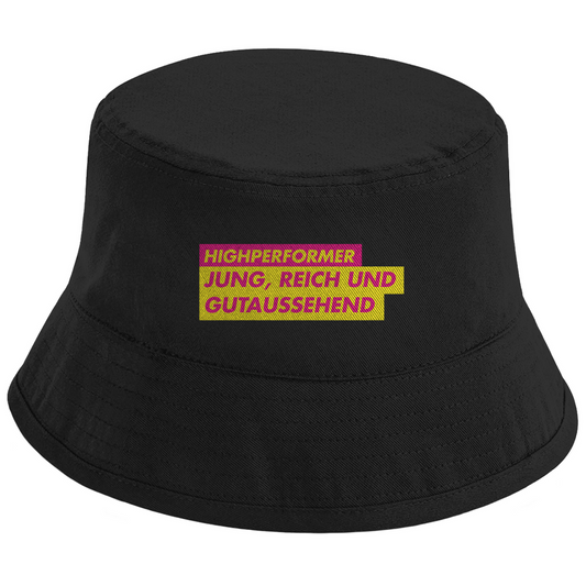 Bucket Hat Jung, Reich und Gutaussehend