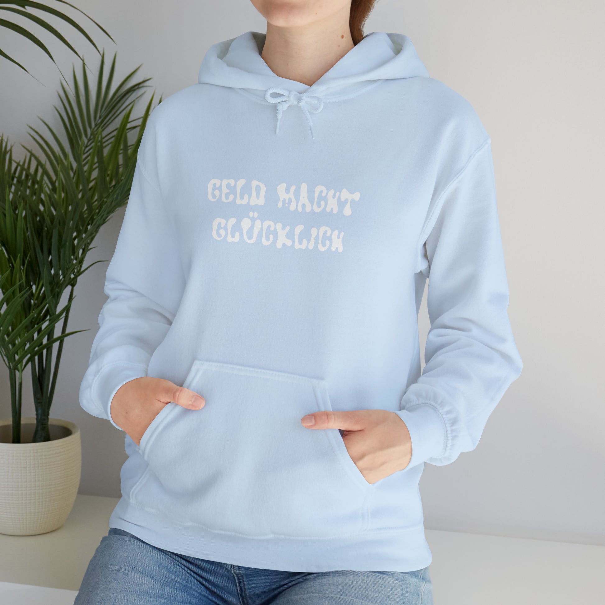 Geld macht glücklich | Hooded Sweatshirt - BWL.Breitseite