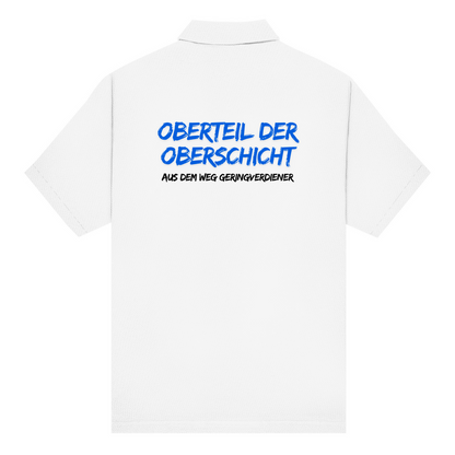 Unisex Poloshirt Oberteil der Oberschicht