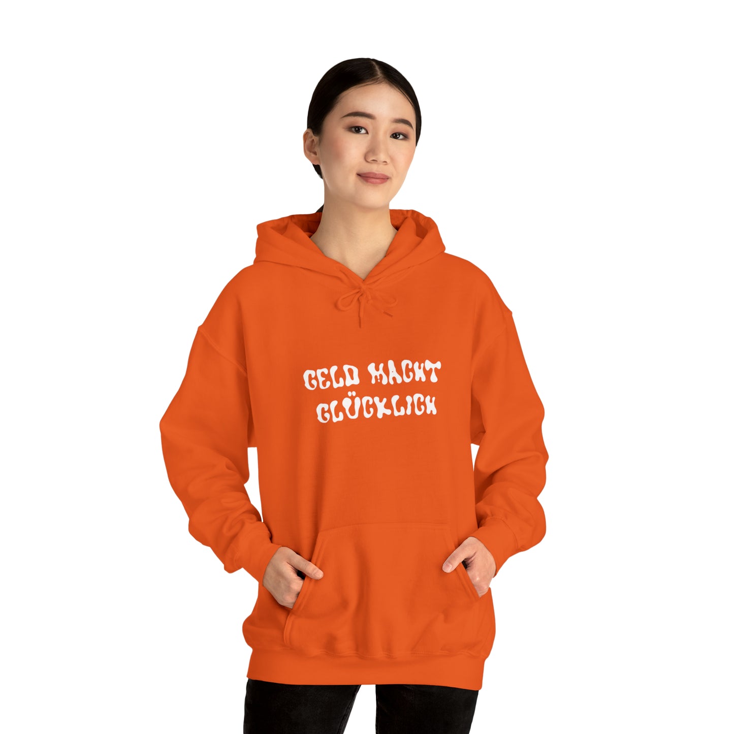 Geld macht glücklich | Hooded Sweatshirt - BWL.Breitseite