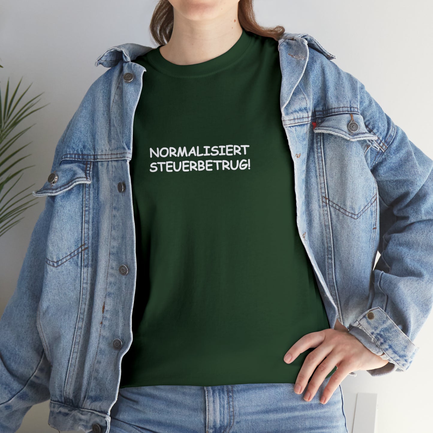 Normalisiert Steuerbetrug | Steuer Shirt