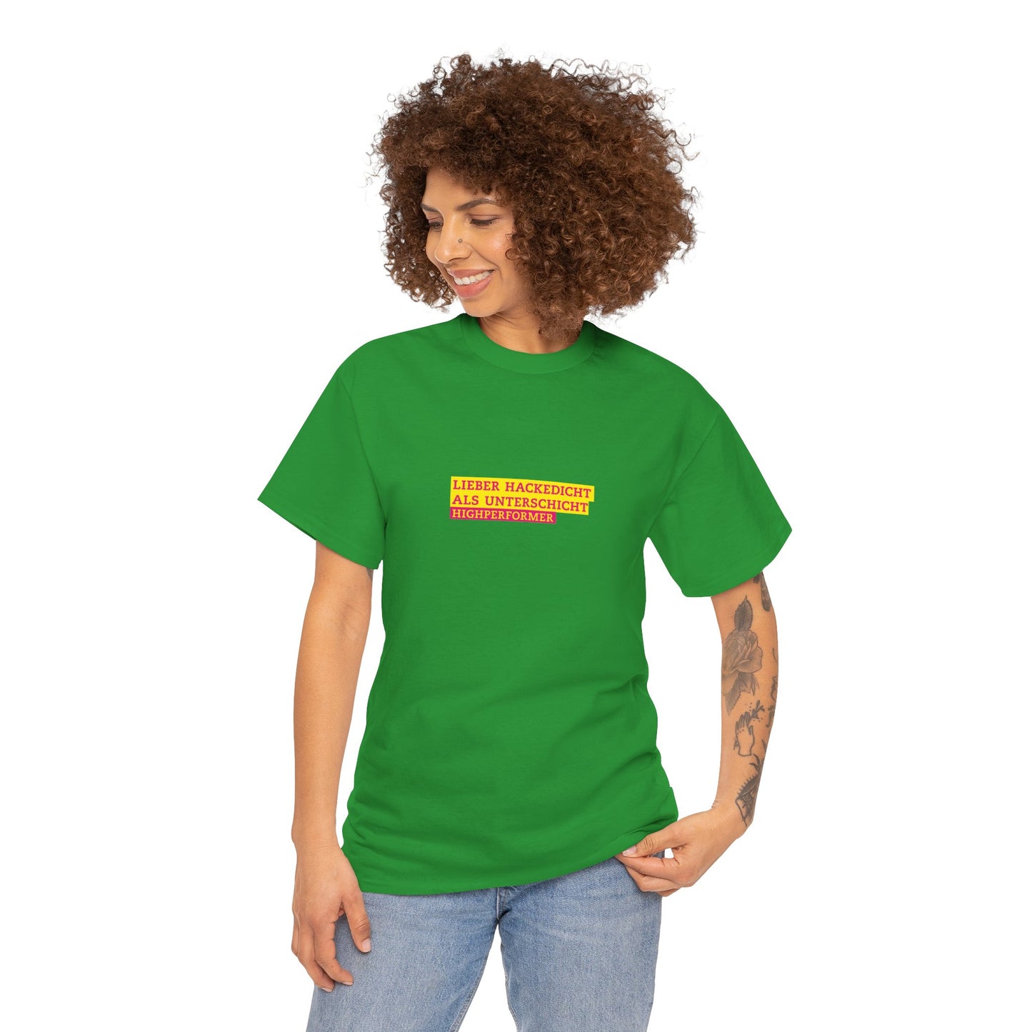 Lieber Hackedicht als Unterschicht | Highperformer Shirt