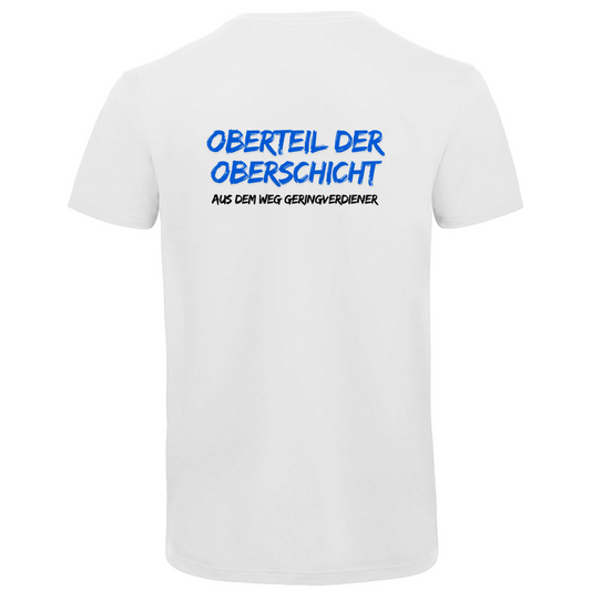 Herren Premium Bio V-Neck T-Shirt Oberteil der Oberschicht