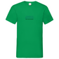 Herren Basic V-Neck T-Shirt Lehman Brothers