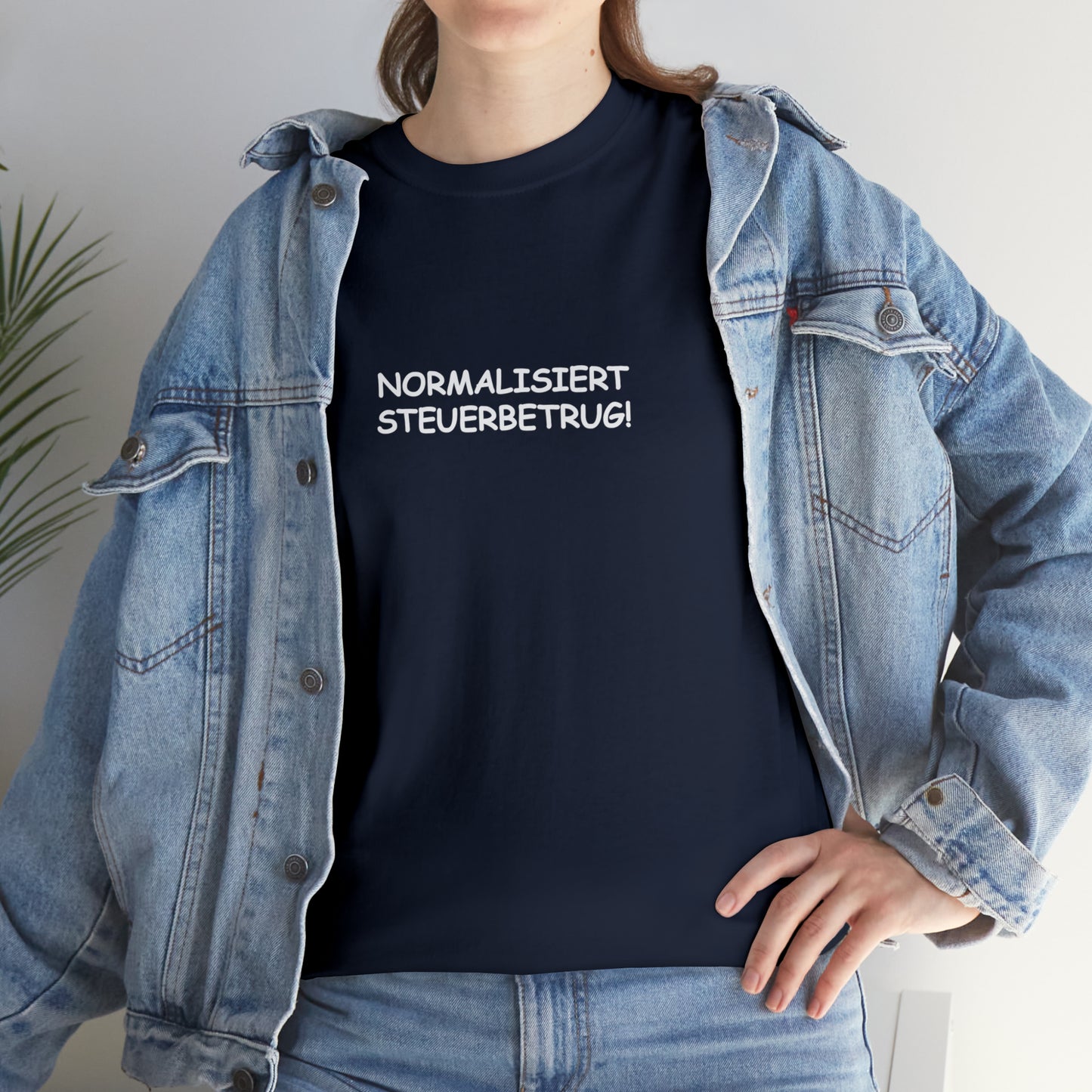 Normalisiert Steuerbetrug | Steuer Shirt