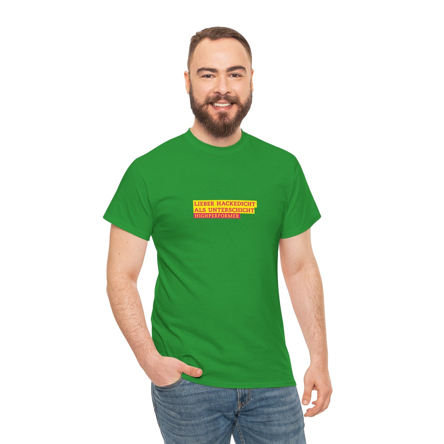 Lieber Hackedicht als Unterschicht | Highperformer Shirt