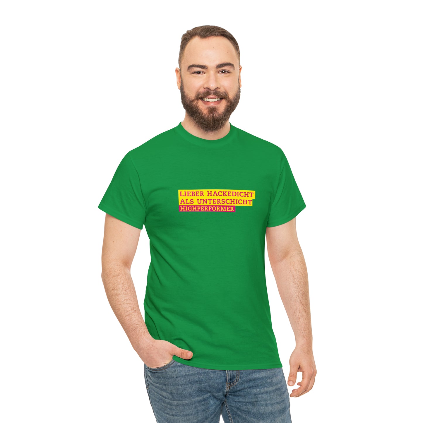 Lieber Hackedicht als Unterschicht | Highperformer Shirt - BWL.Breitseite