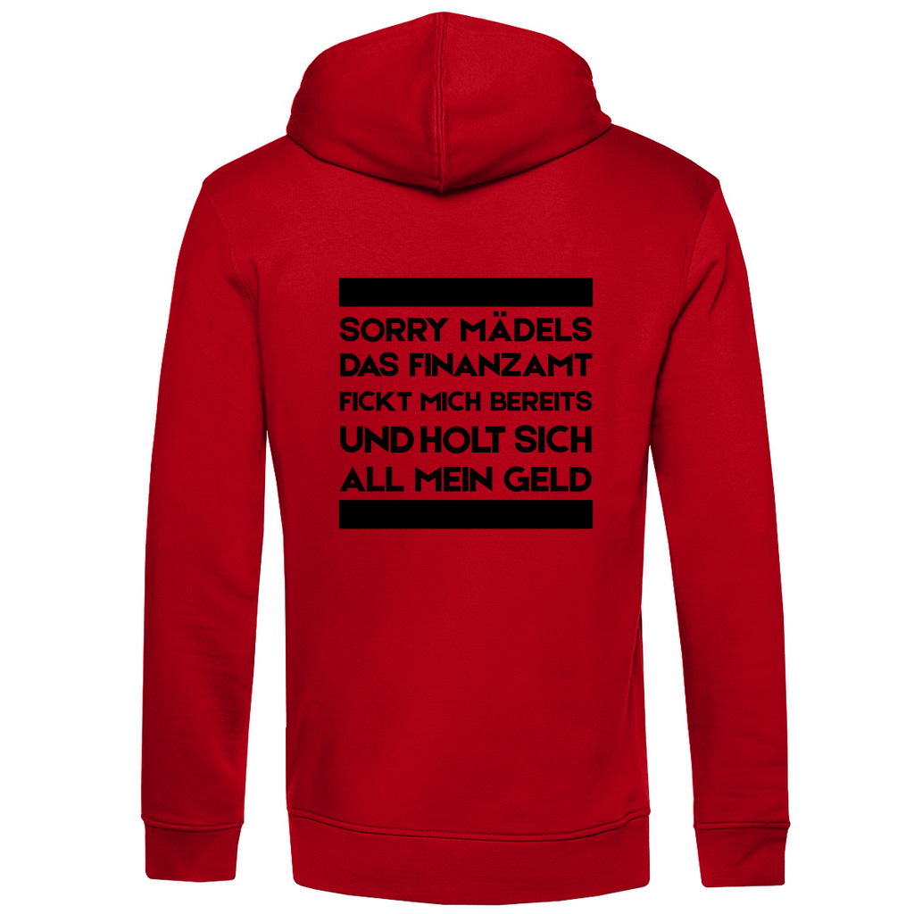 Herren Premium Bio Hoodie Sorry Mädels