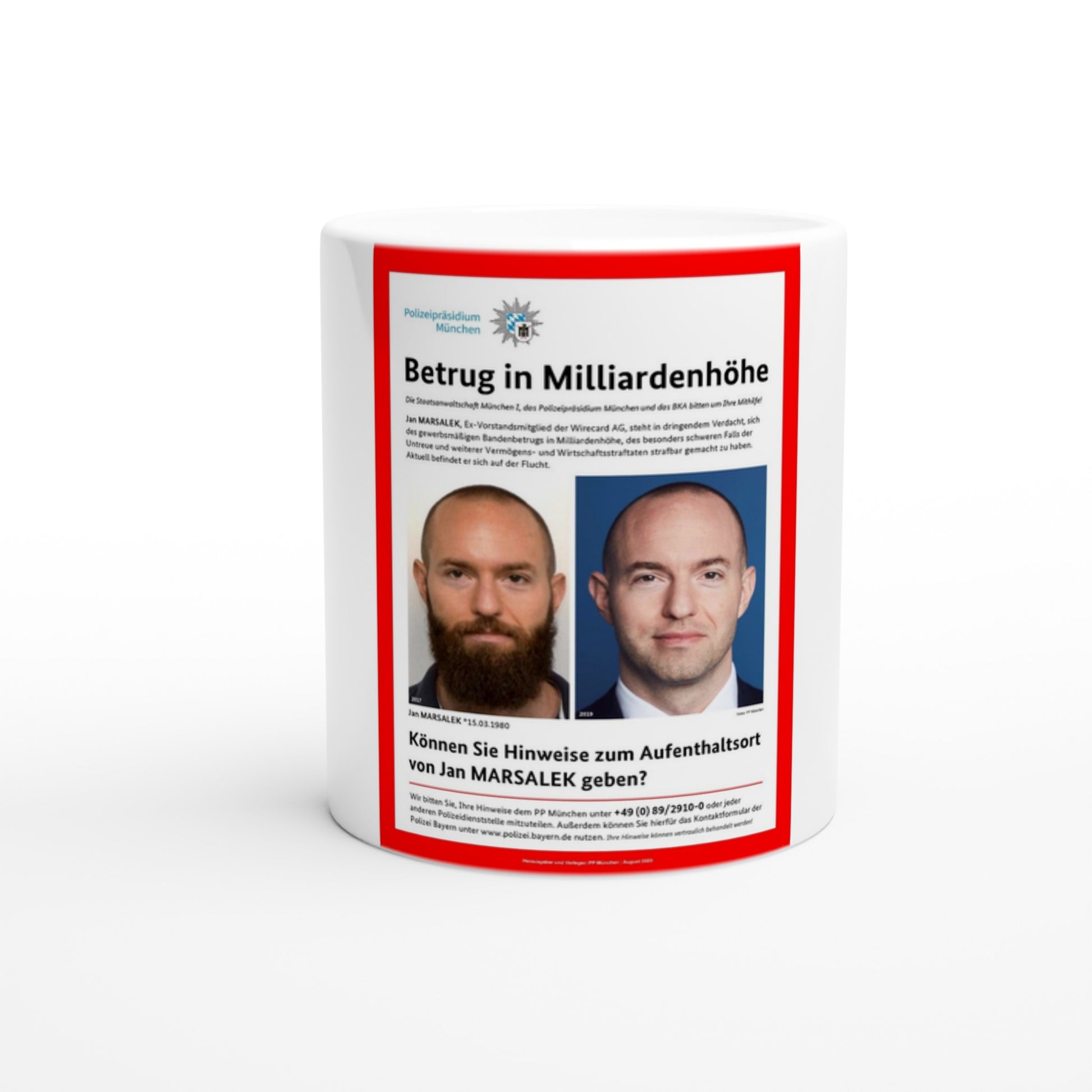 Betrug in Milliardenhöhe | Tasse - BWL.Breitseite