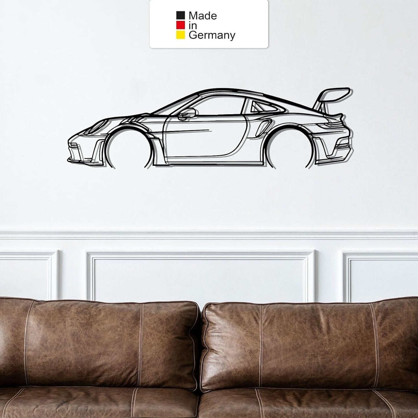 Porsche GT3RS Metallposter Handmade in Germany