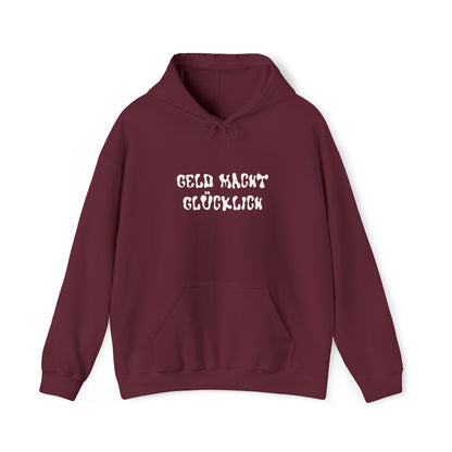 Geld macht glücklich | Hooded Sweatshirt - BWL.Breitseite