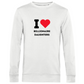 Herren Premium Bio Sweatshirt I Love Billionaire Daughters