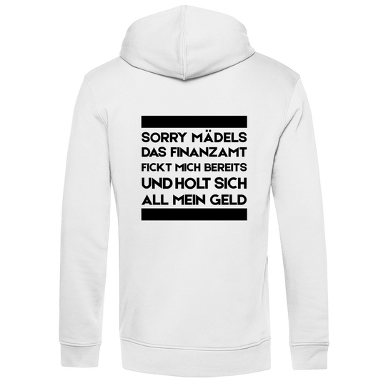 Herren Premium Bio Hoodie Sorry Mädels