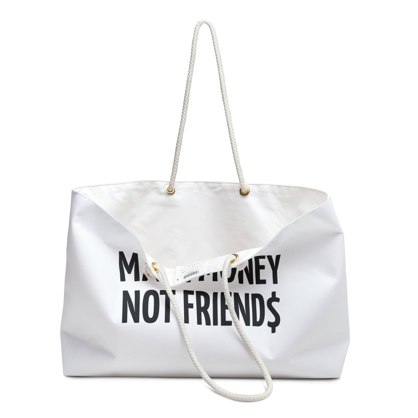 Make Money Not Friend$ Weekender Bag - BWL.Breitseite