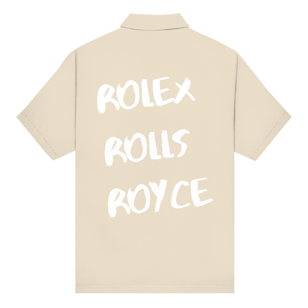 Unisex Poloshirt Rolex Rolls Royce