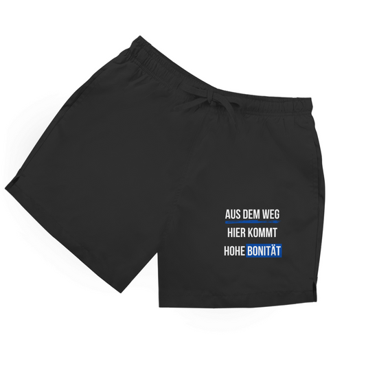 Badehose Aus dem Weg, hier kommt hohe Bonität