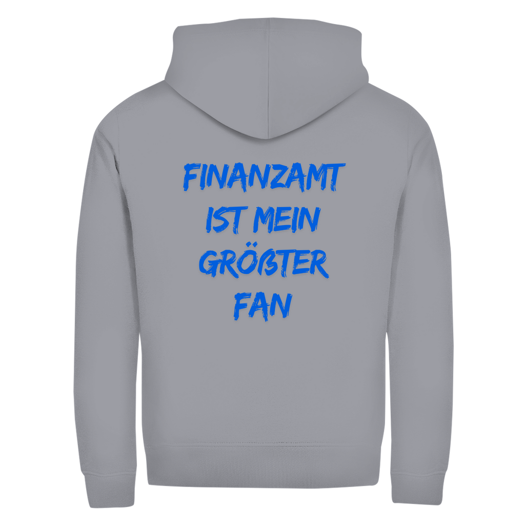 Herren Zipper Hoodie Finanzamt ist mein größter Fan