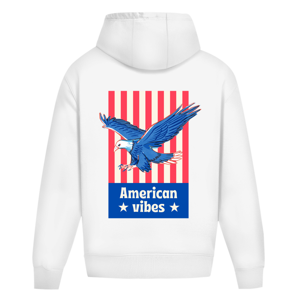 Oversize Hoodie Ohne Kordel American Vibes