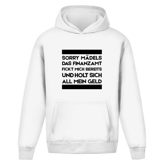 Oversize Hoodie Ohne Kordel Sorry Mädels