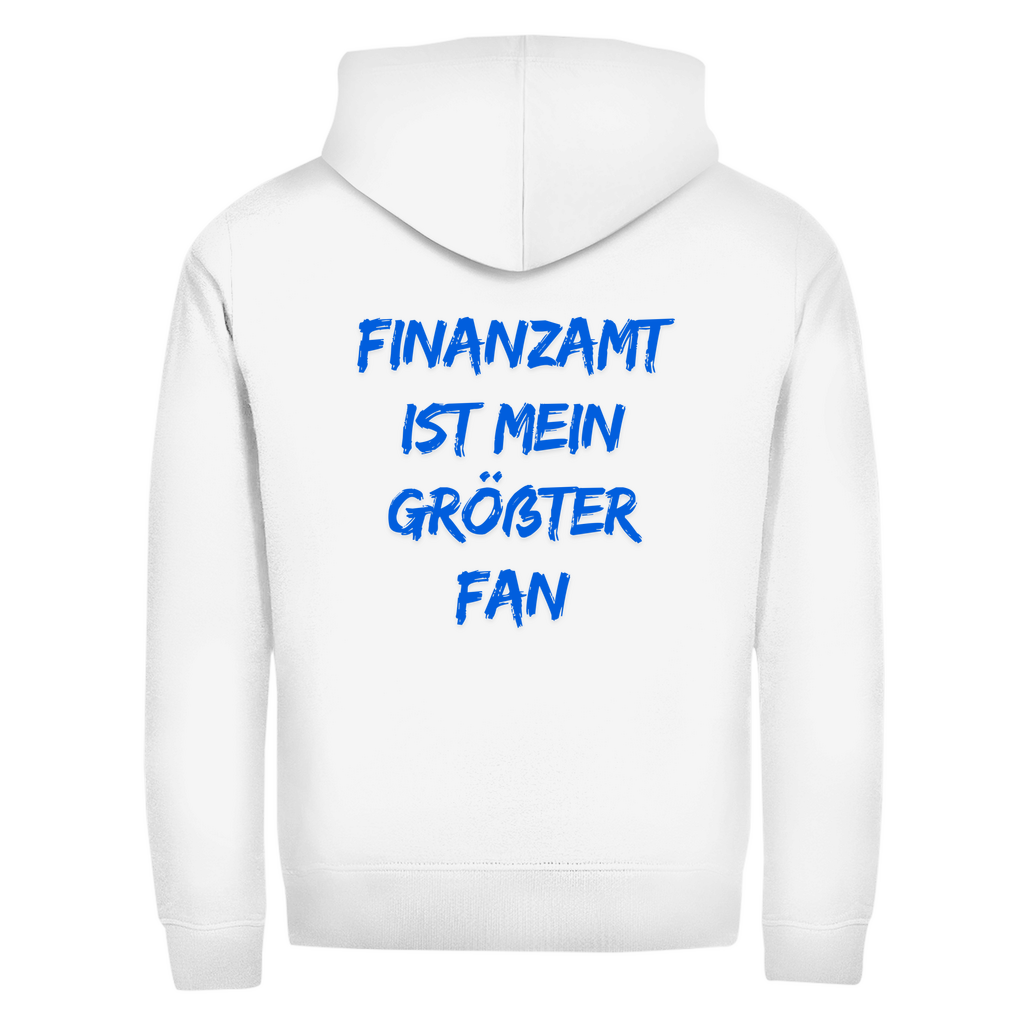 Herren Zipper Hoodie Finanzamt ist mein größter Fan