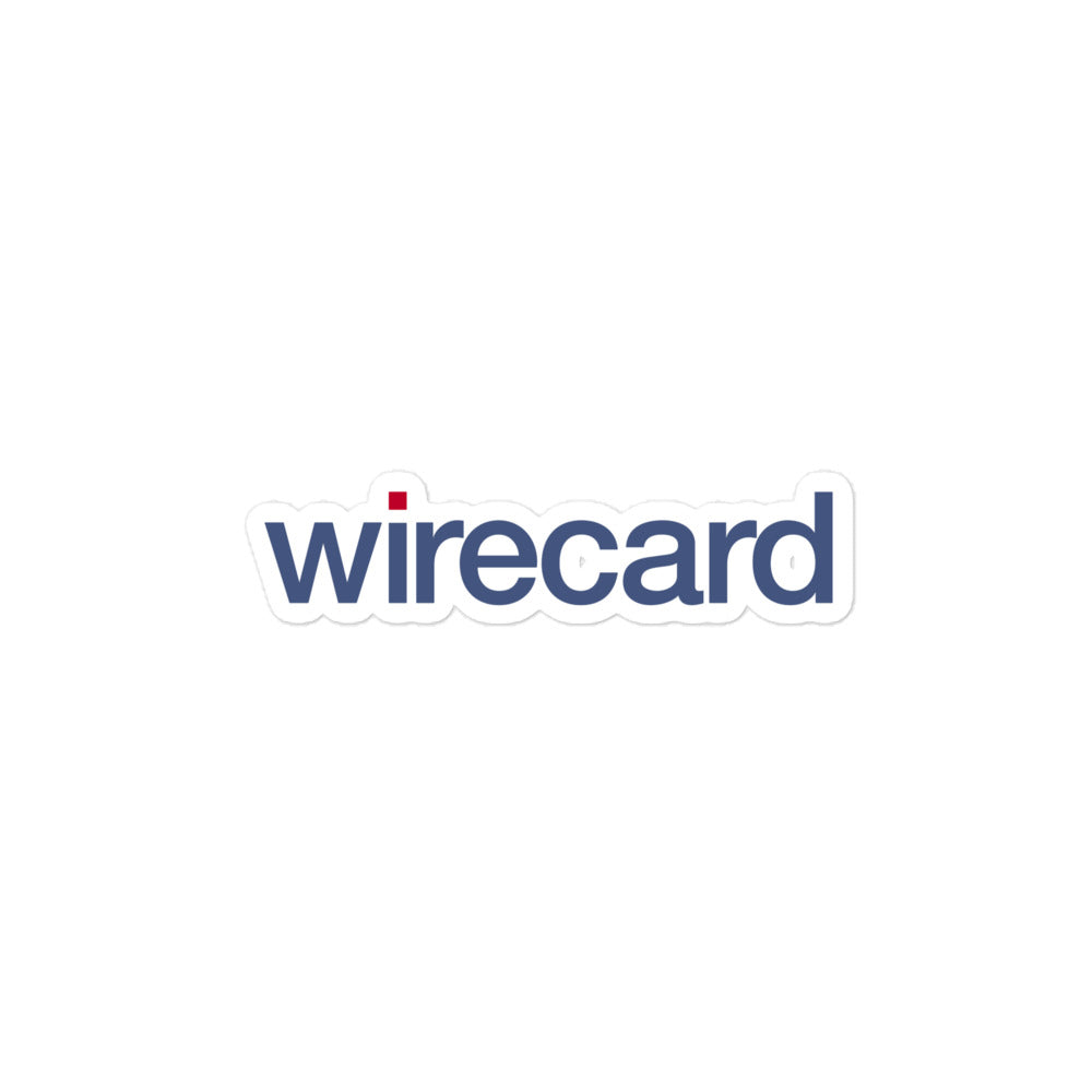 Wirecard | Aufkleber