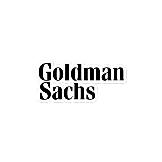 Goldman Sachs | Aufkleber