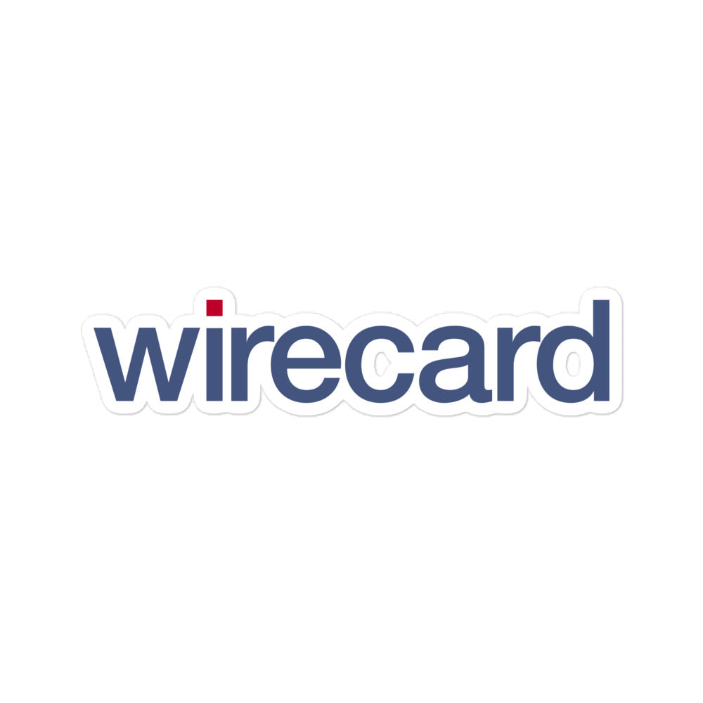 Wirecard | Aufkleber