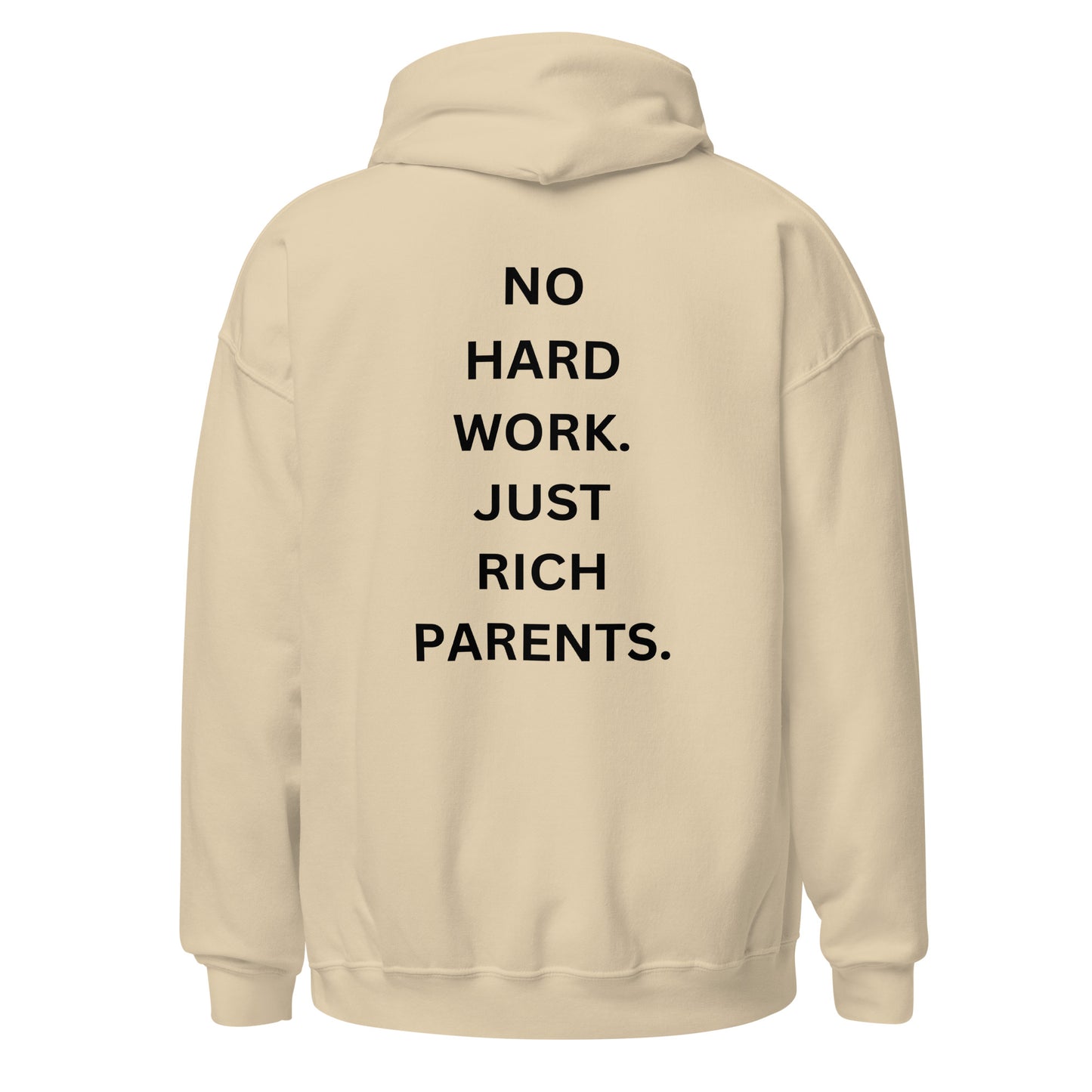 NO HARD WORK. JUST RICH PARENTS | Highperformer Hoodie