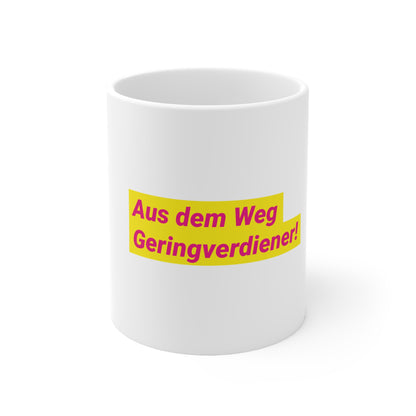 HighPerformer Tasse - Für alle, die ihren Kaffee mit einer Extraportion Leistung trinken - BWL.Breitseite